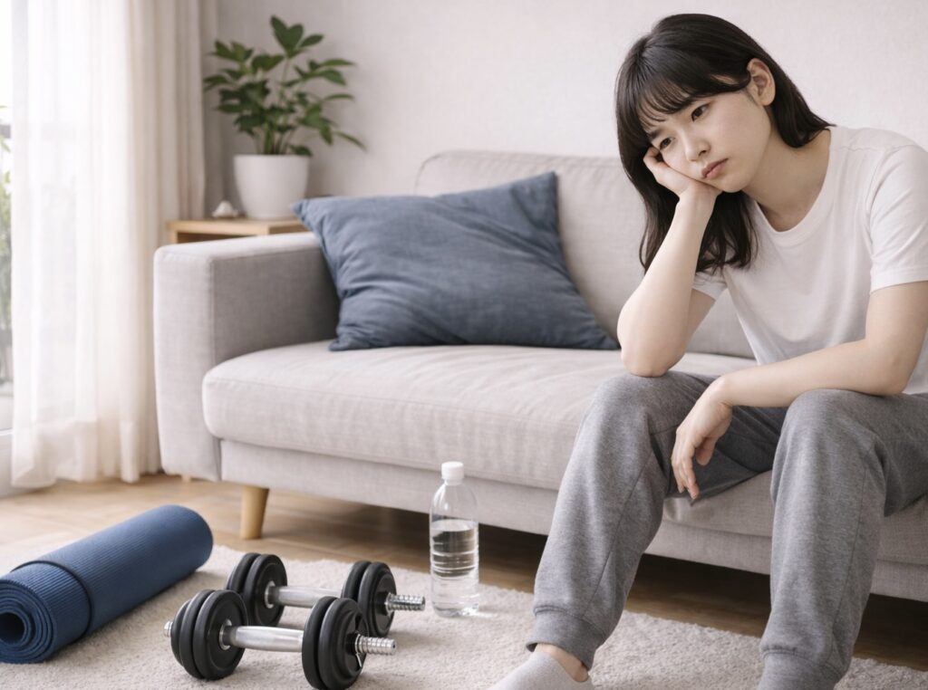 筋トレしたいが何故かやる気が出ない