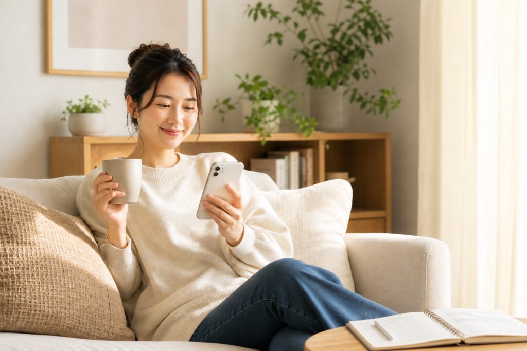 必要なサブスクだけ使って管理するストレスから解放された様子