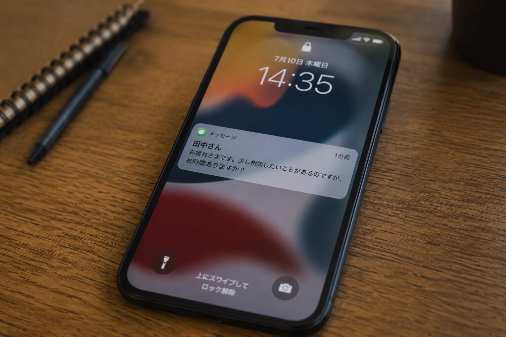 必要な通知だけを表示させる